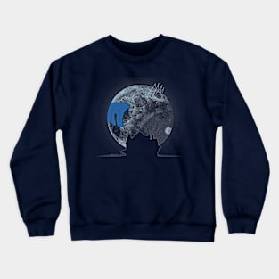 Coraline's Moon Crewneck Sweatshirt